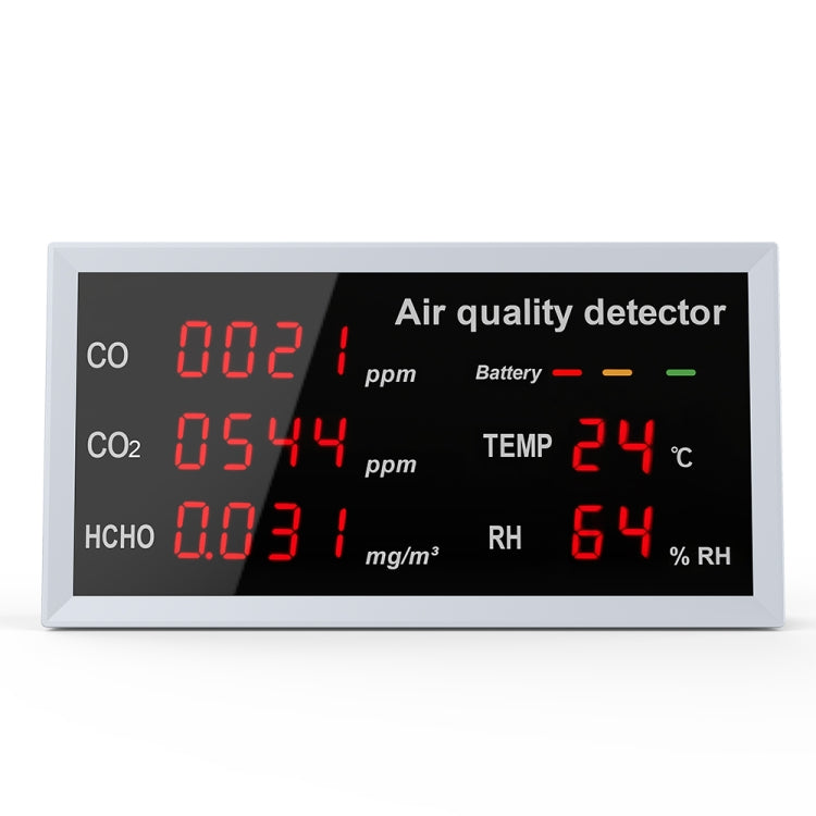 5-in-1 Indoor Home Portable Air Monitor TVOC Formaldehyde Detector Reluova