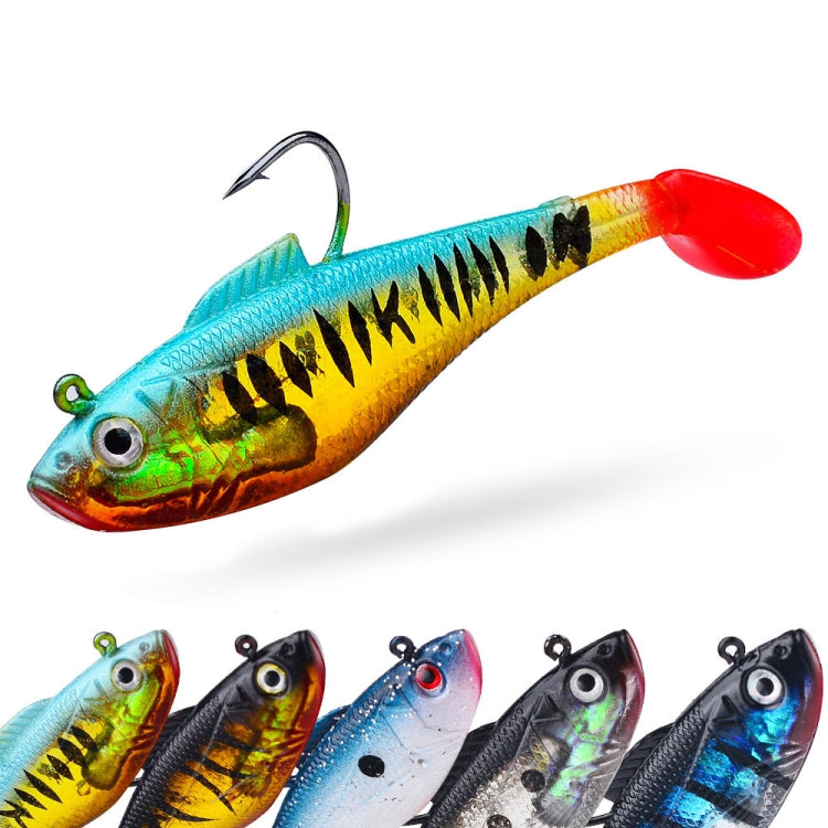 PROBEROS DW6085 Sea Bass Leadfish Soft Lure T-Tail Software Baits Sea Fishing Boat Fishing Bionic Lures Reluova