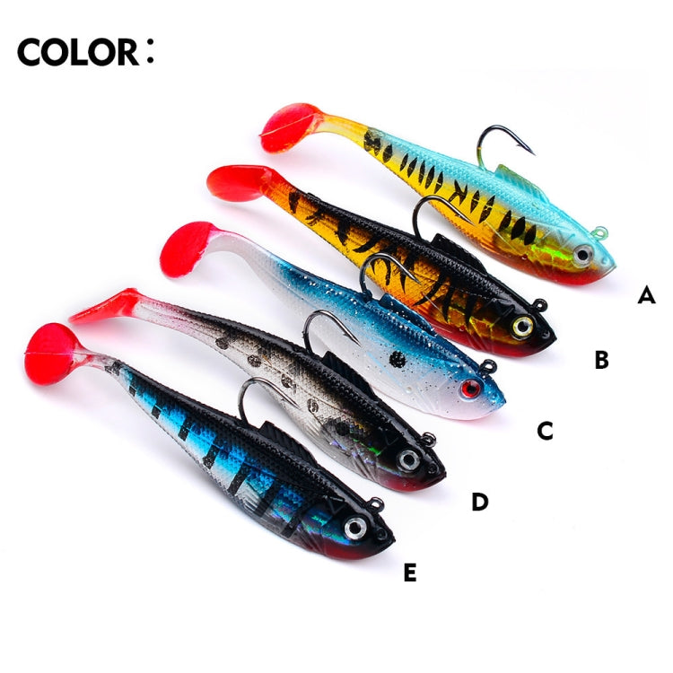 PROBEROS DW6085 Sea Bass Leadfish Soft Lure T-Tail Software Baits Sea Fishing Boat Fishing Bionic Lures Reluova