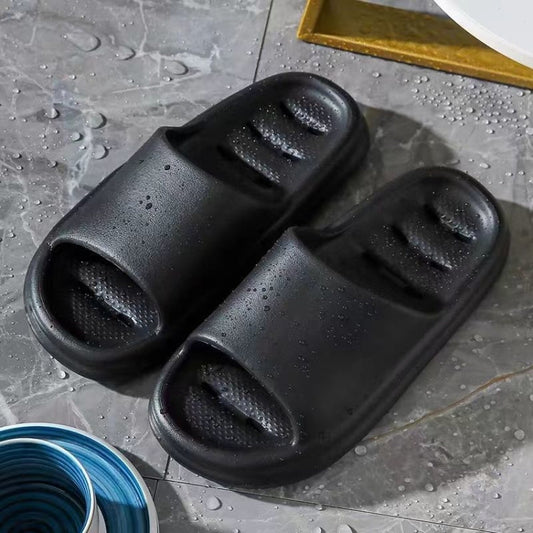 Bathroom Shower Slippers Non-slip Hollow Quick-drying Thick-soled Flip Flops My Store