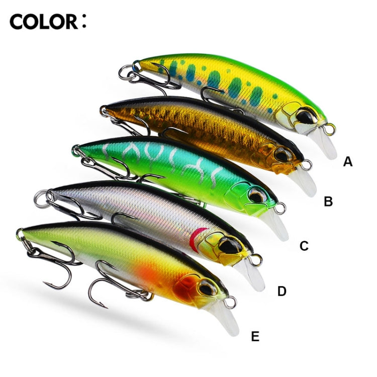 PROBEROS DW605 Sinking Minnow Lure Bionic Plastic Fake Bait Freshwater Sea Bass Fishing Hard Baits