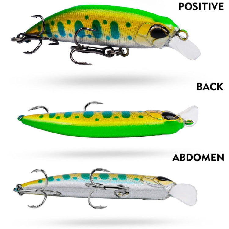 PROBEROS DW605 Sinking Minnow Lure Bionic Plastic Fake Bait Freshwater Sea Bass Fishing Hard Baits Reluova