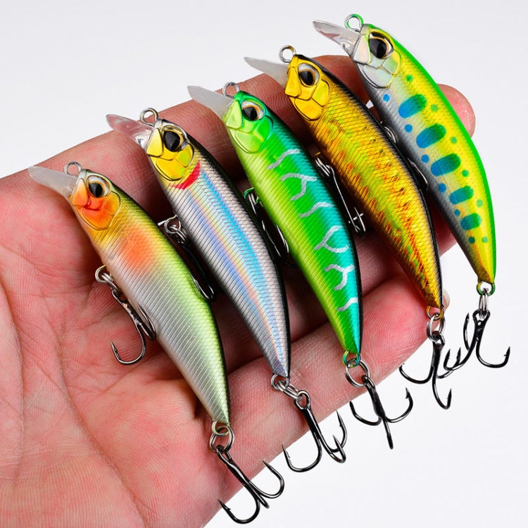 PROBEROS DW605 Sinking Minnow Lure Bionic Plastic Fake Bait Freshwater Sea Bass Fishing Hard Baits Reluova