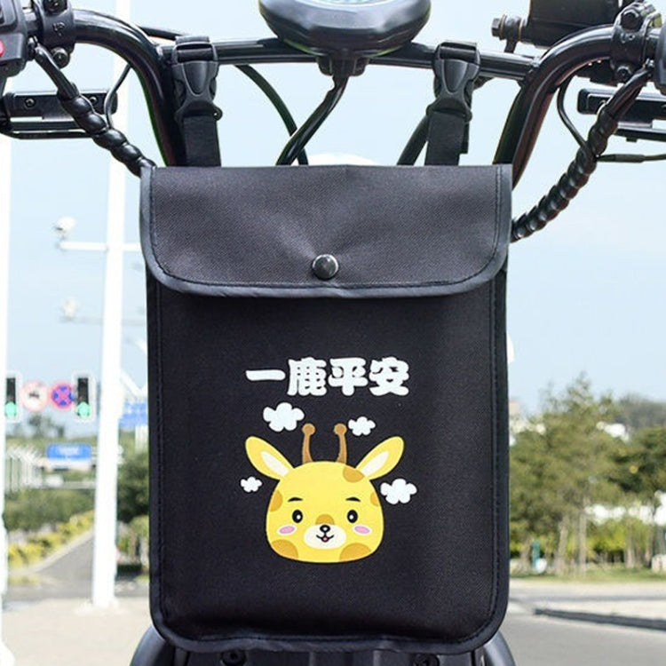 Electric Vehicle Portable Hanging Bag Waterproof Bicycle Front Storage Bag Stroller Pocket Reluova