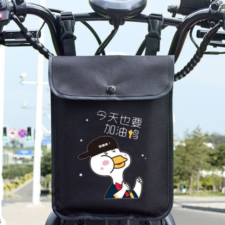 Electric Vehicle Portable Hanging Bag Waterproof Bicycle Front Storage Bag Stroller Pocket Reluova