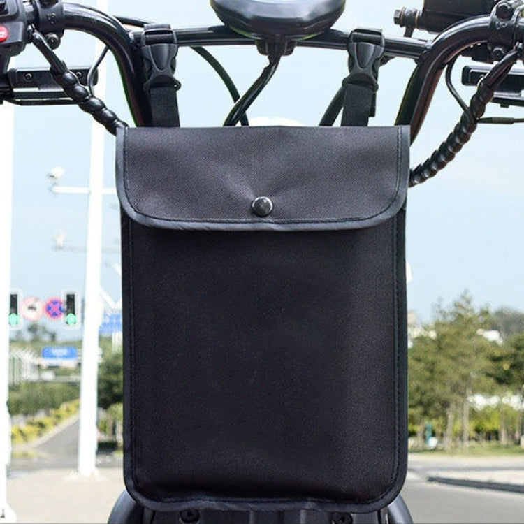 Electric Vehicle Portable Hanging Bag Waterproof Bicycle Front Storage Bag Stroller Pocket Reluova