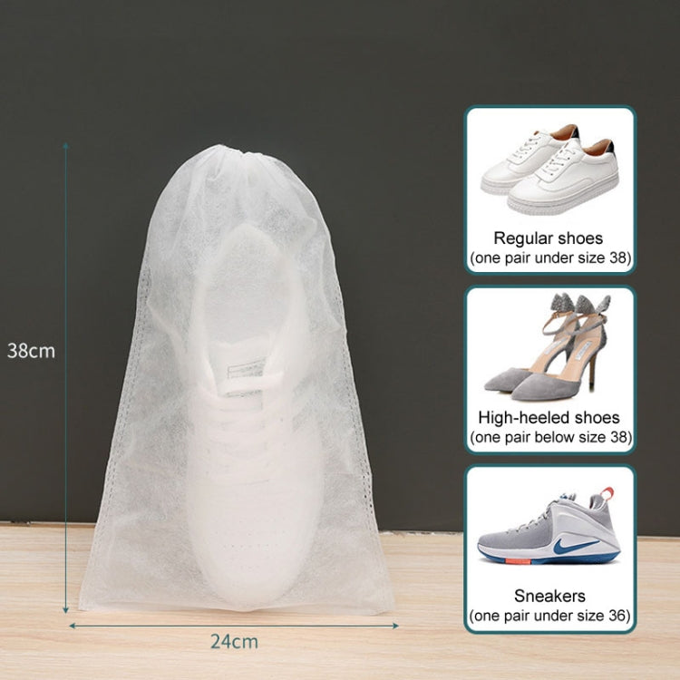 Portable Thickened Non-Woven Anti-Yellowing And Sunscreen Shoe Bag Shoe Storage Bag