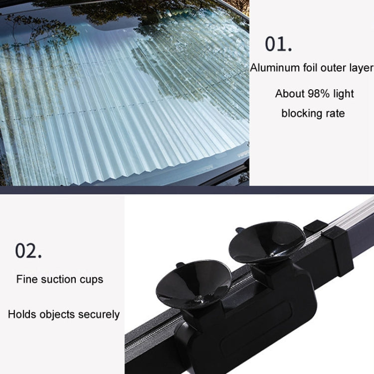 Car Front Gear Auto Retractable Sunshade Household Pleated Window Covering ÎҵÄÉ̵ê