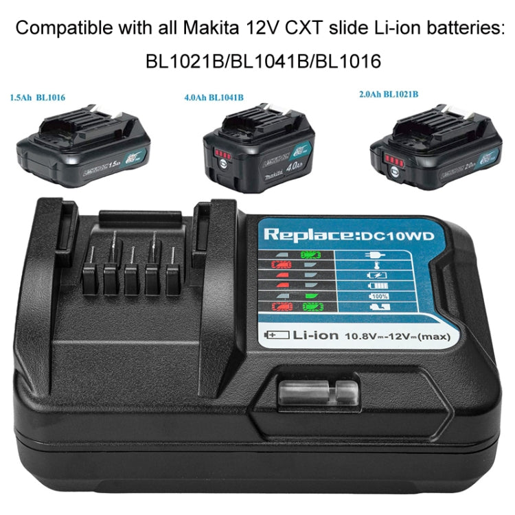 For MAKBL1013 10.8V~12V Lithium Battery Charger