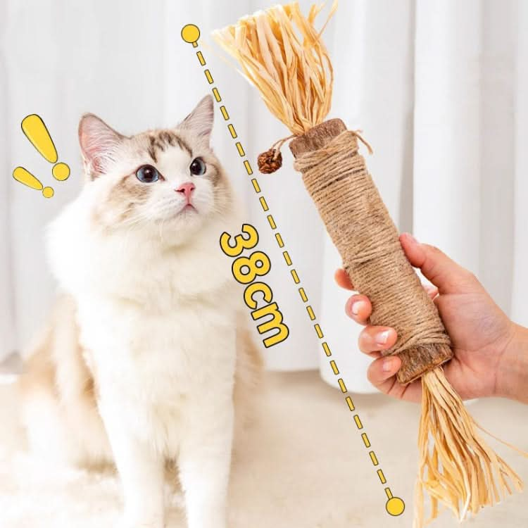 38cm Extra Large Silvervine Cat Toy Kitten Teeth Cleaning Dental Toy-Reluova