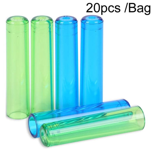 20pcs /Bag Transparent Pen Caps Pencil Sleeves Protective Pencil Tip Cap(Color Mixed)-Reluova