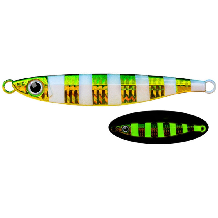 PROBEROS LF121 Fast Sinking Laser Boat Fishing Sea Fishing Lure Iron Plate Bait Reluova