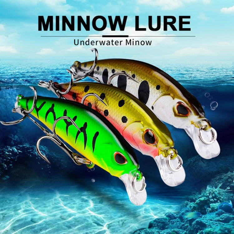 5.3cm 4.6g Sinking Minnow Lure Long Casting Bionic Plastic Hard Bait Fishing Tackle