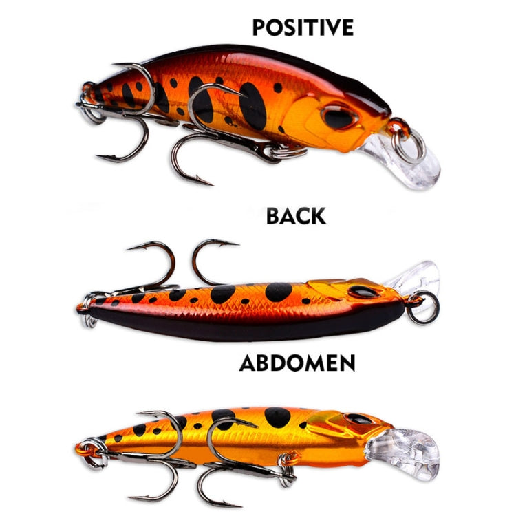 5.3cm 4.6g Sinking Minnow Lure Long Casting Bionic Plastic Hard Bait Fishing Tackle Reluova