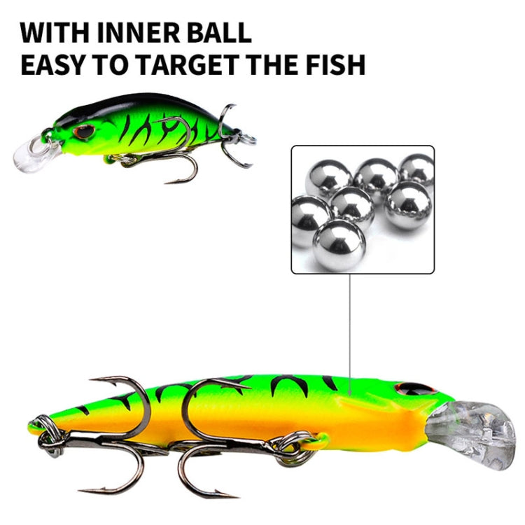 5.3cm 4.6g Sinking Minnow Lure Long Casting Bionic Plastic Hard Bait Fishing Tackle