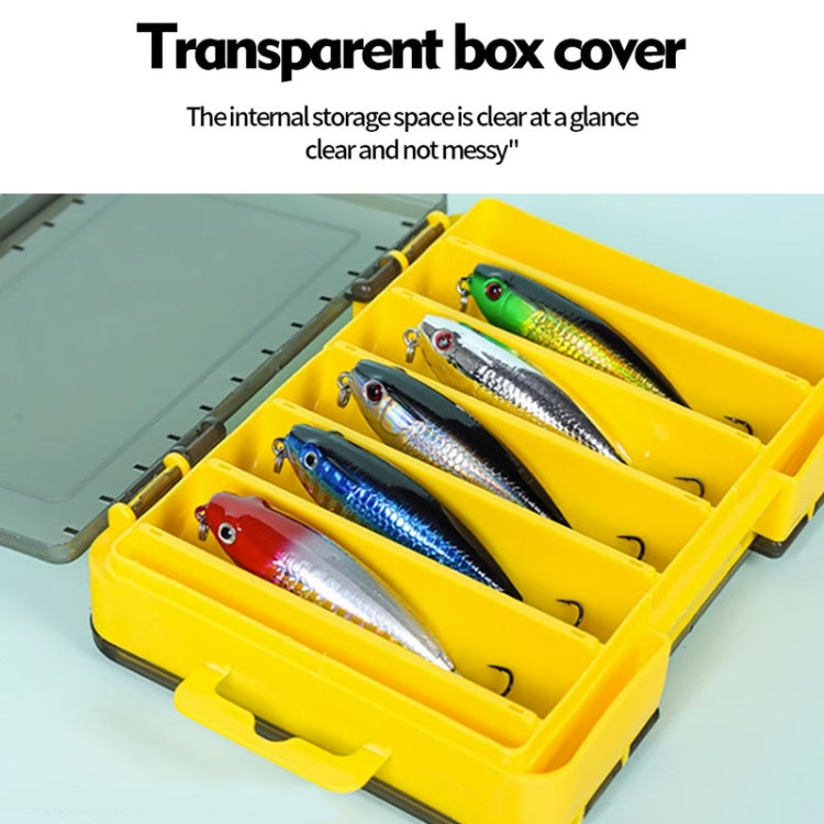 PROBEROS H1000 Double Sided Lure Box Handheld Double Layer Storage Case For Bait Accessories Reluova