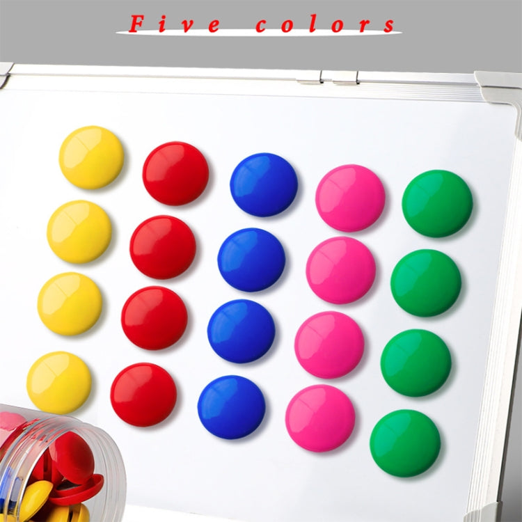 Round Colorful Conference Teaching Whiteboard Paper Magnetic Buckle