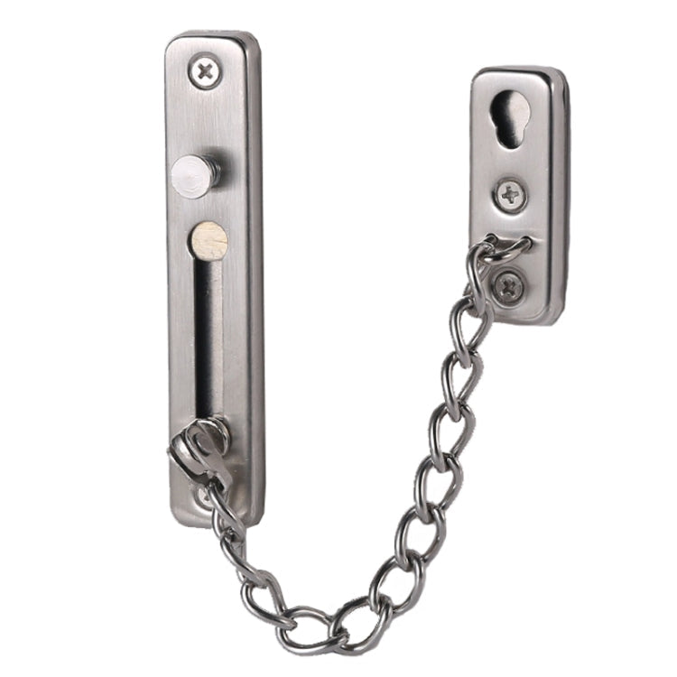 With Insurance Door Buckle Security Chain Anti-burglary Door Chain Latch Household Door Inside Reverse Lock Anti-burglary Buckle My Store