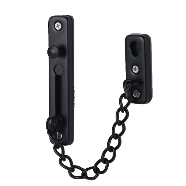 With Insurance Door Buckle Security Chain Anti-burglary Door Chain Latch Household Door Inside Reverse Lock Anti-burglary Buckle My Store