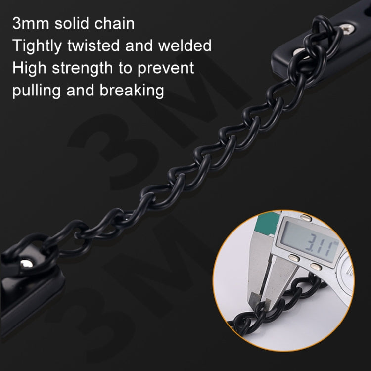 With Insurance Door Buckle Security Chain Anti-burglary Door Chain Latch Household Door Inside Reverse Lock Anti-burglary Buckle My Store