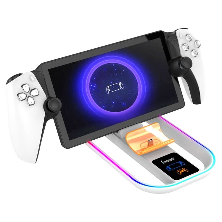 For PlayStation Portal iPega Controller & Game Console Charger with RGB Light Reluova