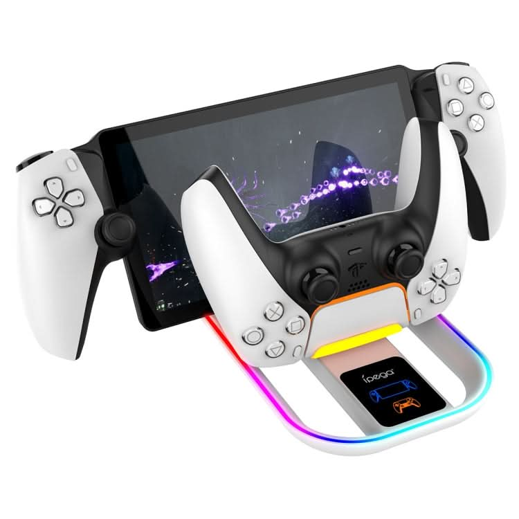 For PlayStation Portal iPega Controller & Game Console Charger with RGB Light Reluova