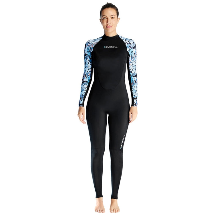 DIVE & SAIL Ladies Quick-Drying Sun Protection One-Piece Wetsuit Swimming And Surfing Snorkeling Suit