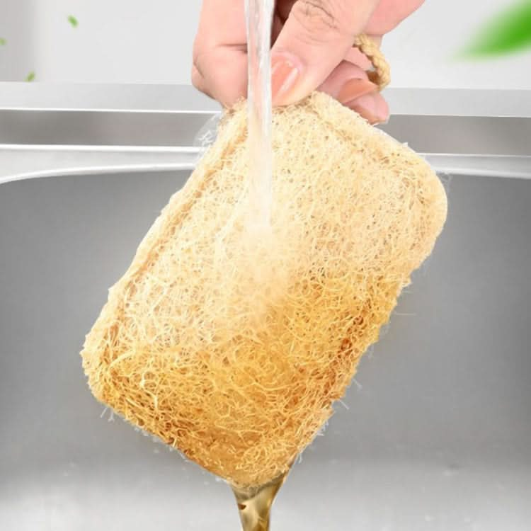 Natural Loofah Dishwashing Brush Dishwashing Tool Loofah Rag Brush Reluova