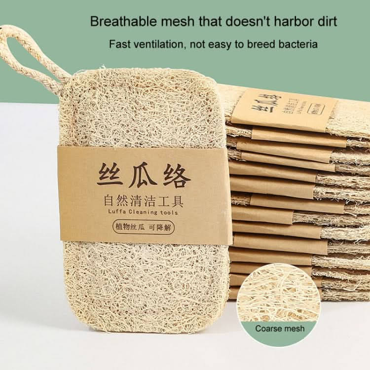 Natural Loofah Dishwashing Brush Dishwashing Tool Loofah Rag Brush Reluova