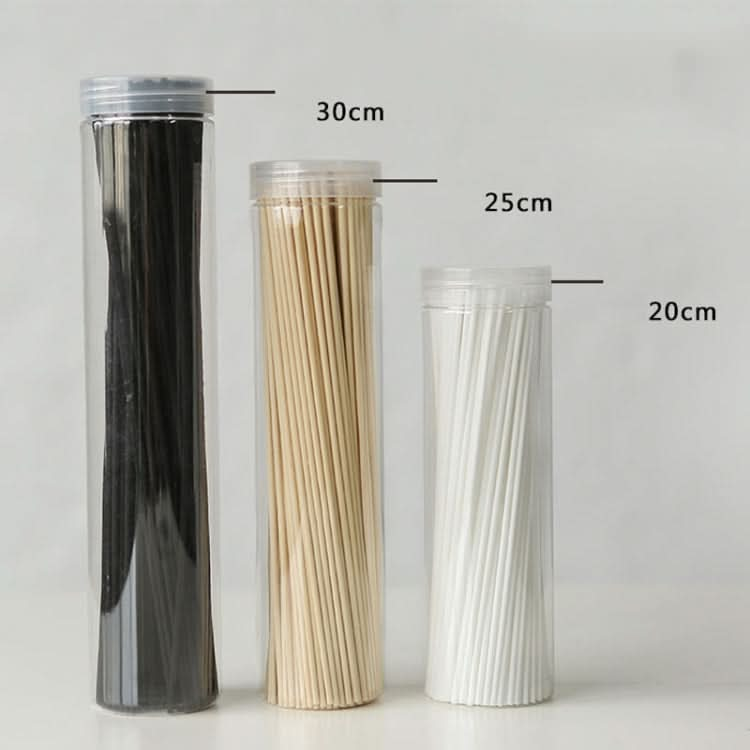 50pcs /Box 3mmx20cm Rattan Aromatherapy Stick Floral Water Diffuser Hotel Deodorizing Diffuser Stick(Black)-Reluova