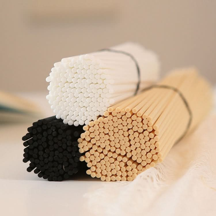 50pcs /Box 3mmx20cm Rattan Aromatherapy Stick Floral Water Diffuser Hotel Deodorizing Diffuser Stick(Black)-Reluova