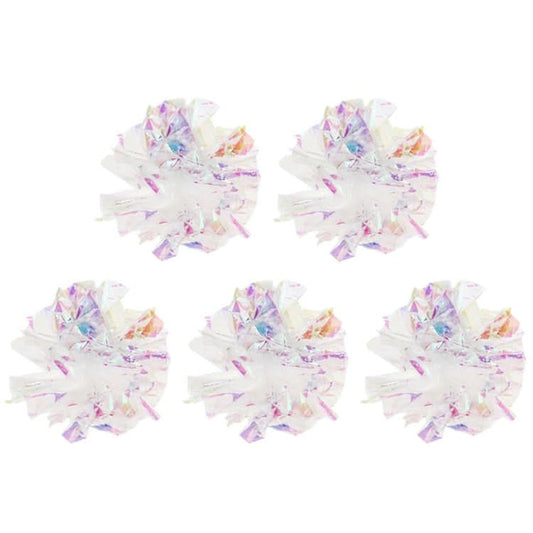 5pcs Colorful Noise Paper Ball Scratching Cat Toy Sound Pet Balls(Color)-Reluova