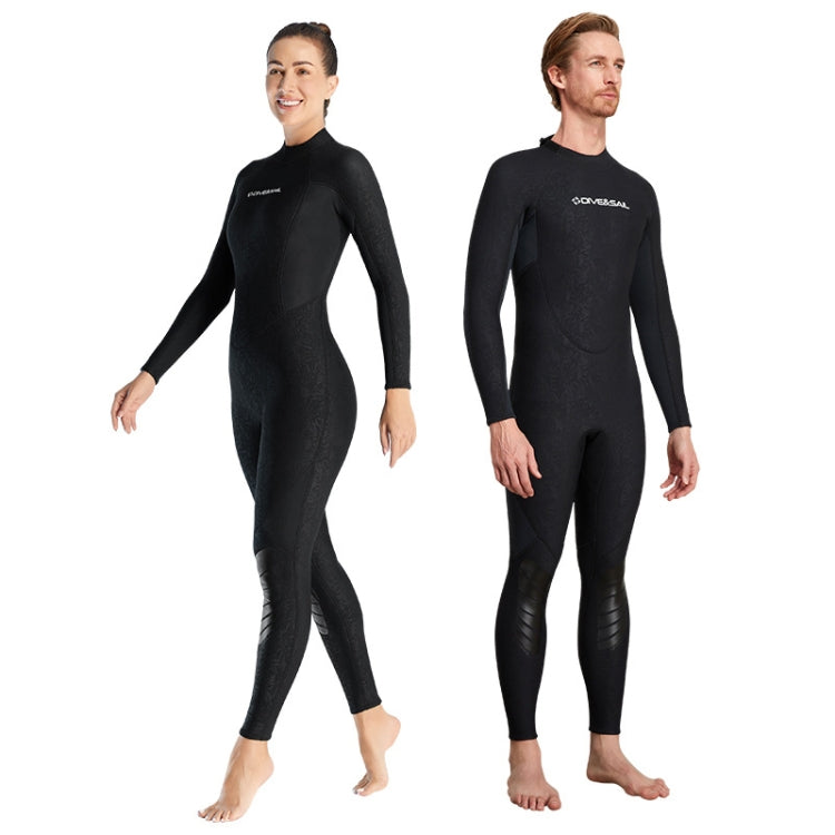 DIVE & SAIL 1.5mm Warm One-Piece Wetsuit Cold Resistant Swimming And Snorkeling Suit My Store