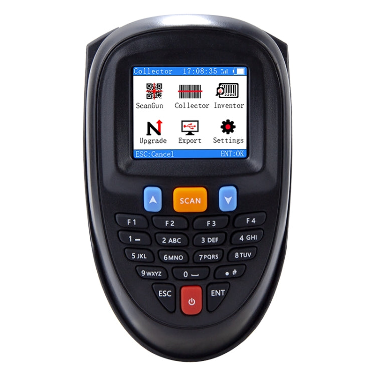 Wireless Barcode Reader Scanner Data Collector With 2.2-Inch LCD Screen Reluova