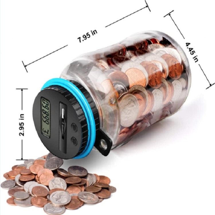 Digital Display Counting Piggy Bank With Lock My Store