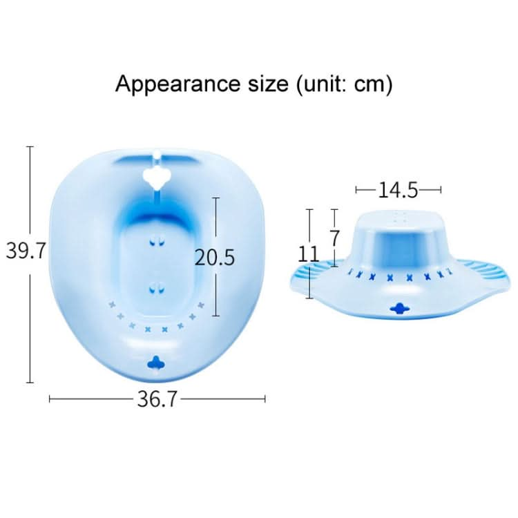 Squat-Free Sitz Bathtubs Pregnant Women Bidet After Anal Surgery Care Basin