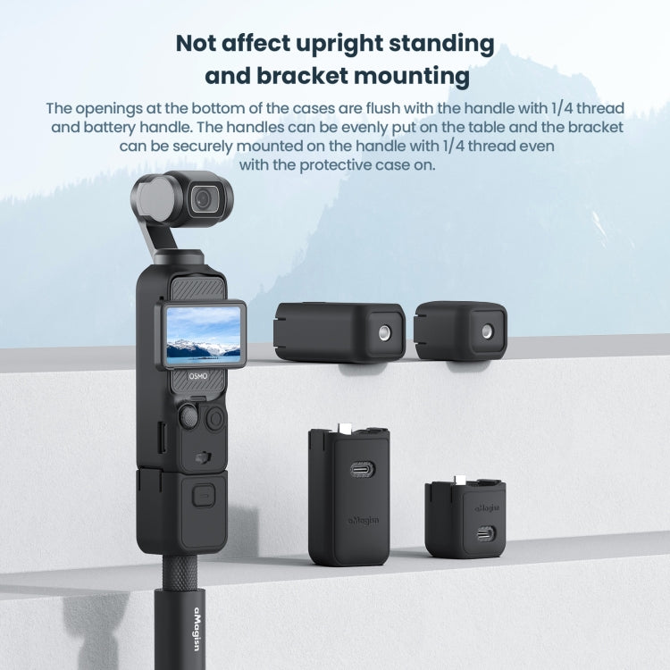 For DJI Osmo Pocket 3 AMagisn Silicone Protection Case Movement Camera Accessories My Store