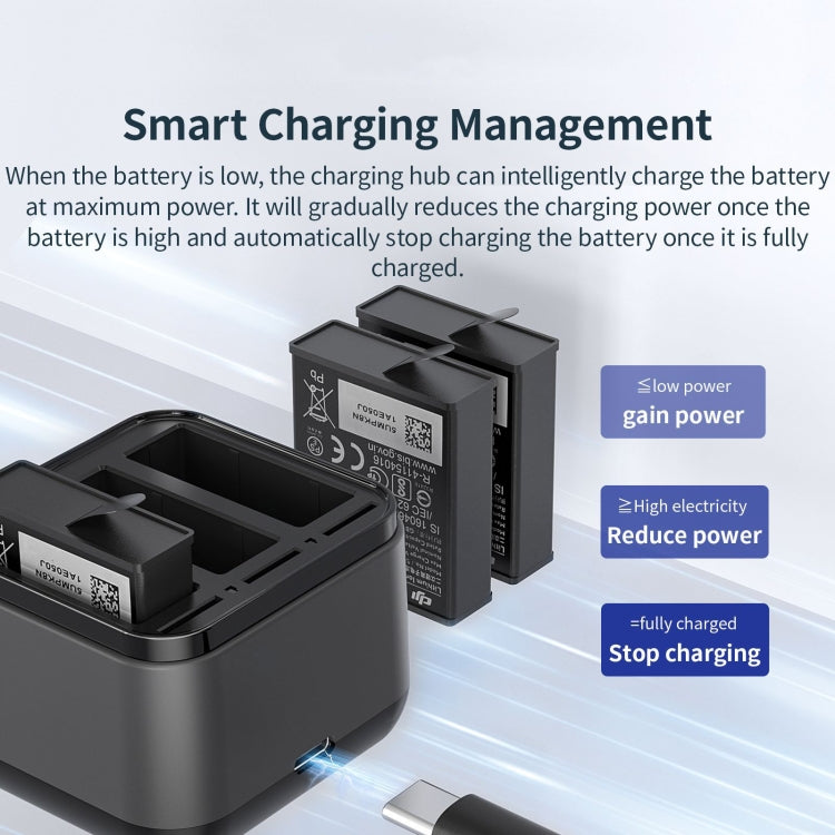 For DJI Osmo Action 4 / 3 AMagisn Battery Charger Seat My Store