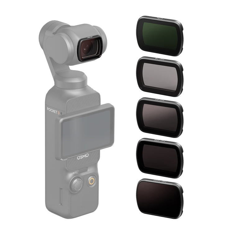 For DJI Osmo Pocket 3 aMagisn HD Double Sided Coated Filters Sports Camera Protective Goggles My Store