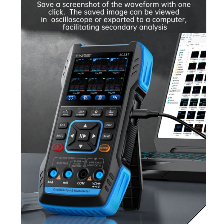 FNIRSI 3 In 1 Handheld Digital Oscilloscope Dual-Channel Multimeter Reluova