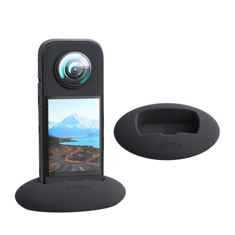 For Insta360 X3 aMagisn Desktop Silicone Base