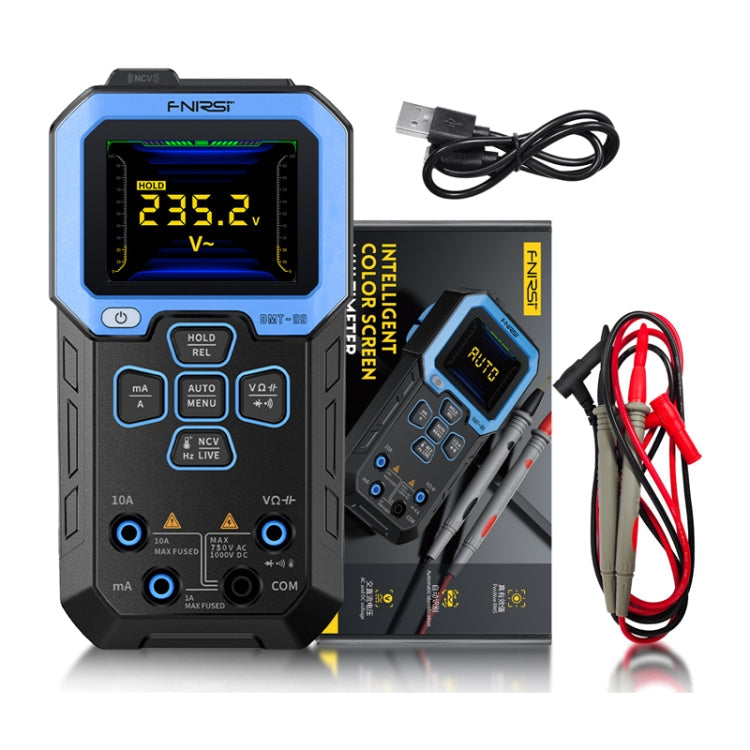 FNIRSI Fully Automatic Digital Display High Precision Intelligent Multimeter Reluova