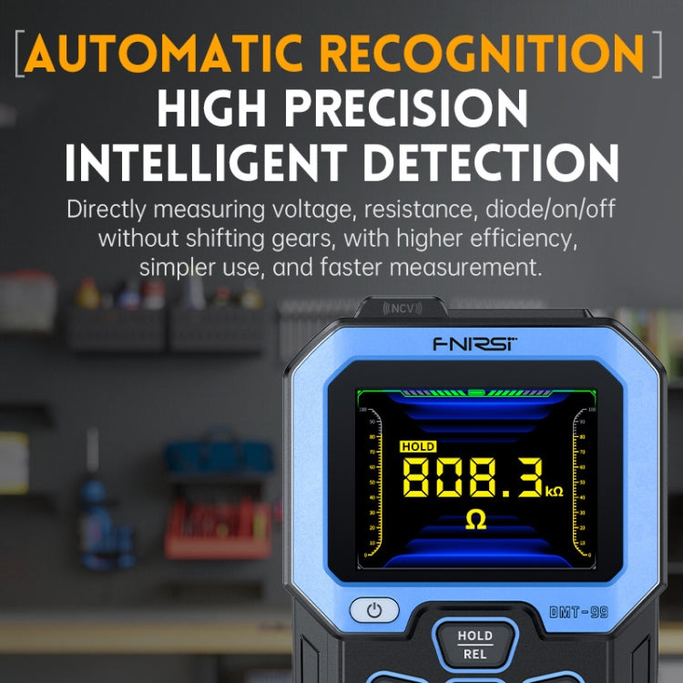 FNIRSI Fully Automatic Digital Display High Precision Intelligent Multimeter Reluova