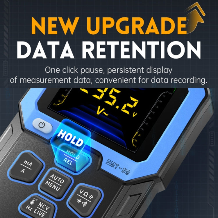 FNIRSI Fully Automatic Digital Display High Precision Intelligent Multimeter Reluova