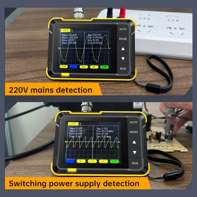 FNIRSI Handheld Small Digital Oscilloscope For Maintenance Reluova