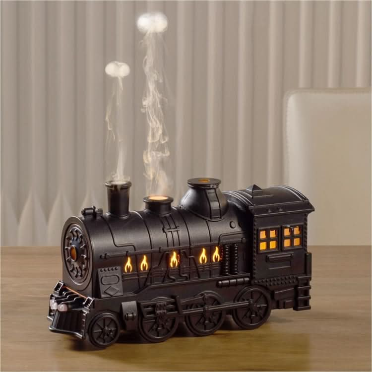 300ml Small Train Essential Oil Diffuser Humidifier With Remote Control-Reluova