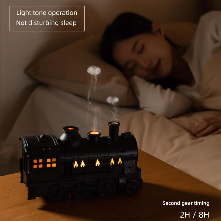 300ml Small Train Essential Oil Diffuser Humidifier With Remote Control AU Plug-Reluova