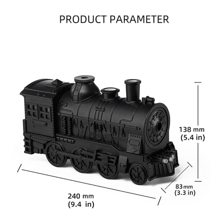 300ml Small Train Essential Oil Diffuser Humidifier With Remote Control AU Plug-Reluova