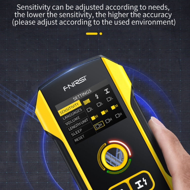 FNIRSI Multifunctional Wall Wire And Metal Rebar Detector Reluova