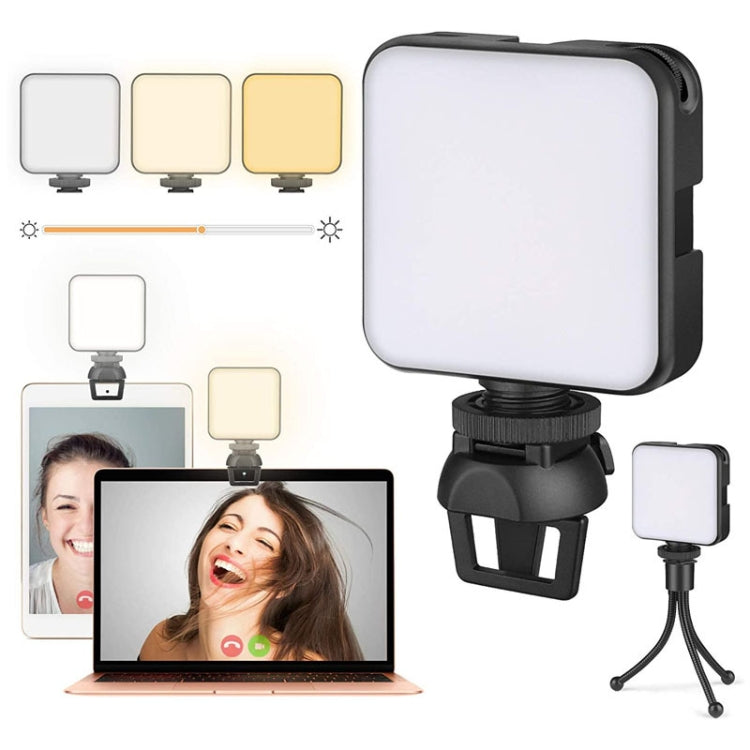 W64 64LEDs Video Conferencing Mobile Laptop Live Fill Light Photography Pocket Lamp Reluova